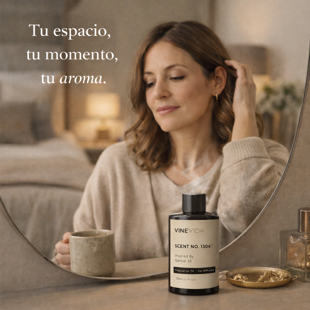 Aceite Aromático 120 ML para Difusor Eléctrico Premium inspirado en Santal 33