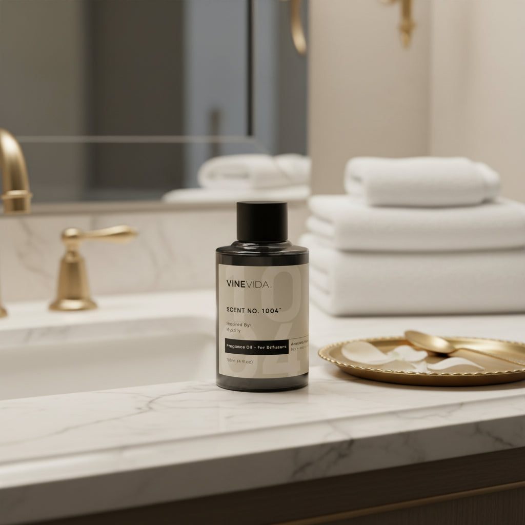 Aceite Aromático 120 ML para Difusor Eléctrico Premium Inspirado en Mystify & Wynn Hotel