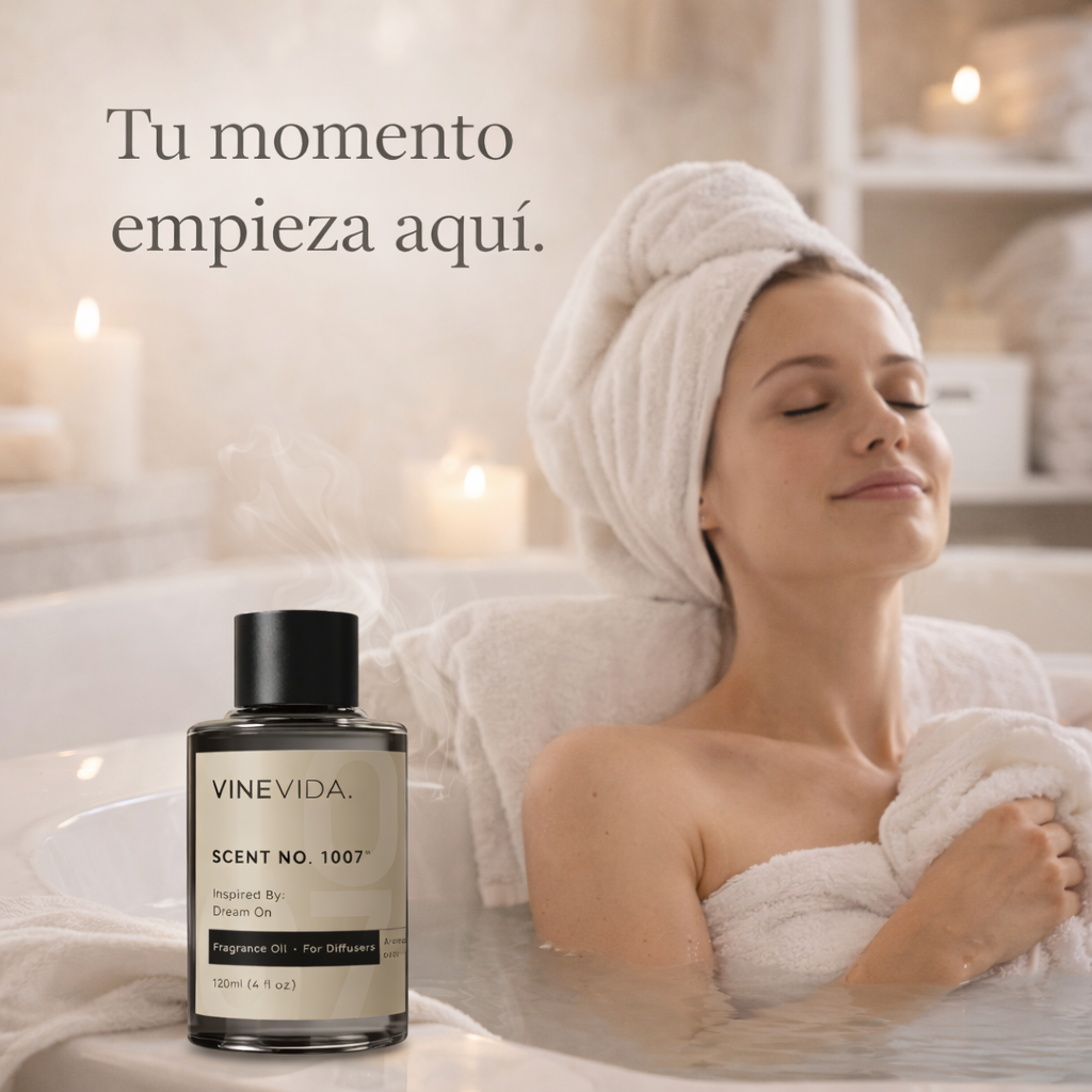 Aceite Aromático 120 ML para Difusor Eléctrico Premium inspirado en Dream On & The Westin Hotels