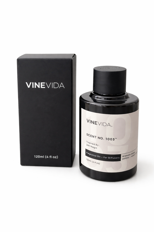 Aceite Aromático 120 ML para Difusor Eléctrico Premium inspirado en 24 K magic & W Hotel