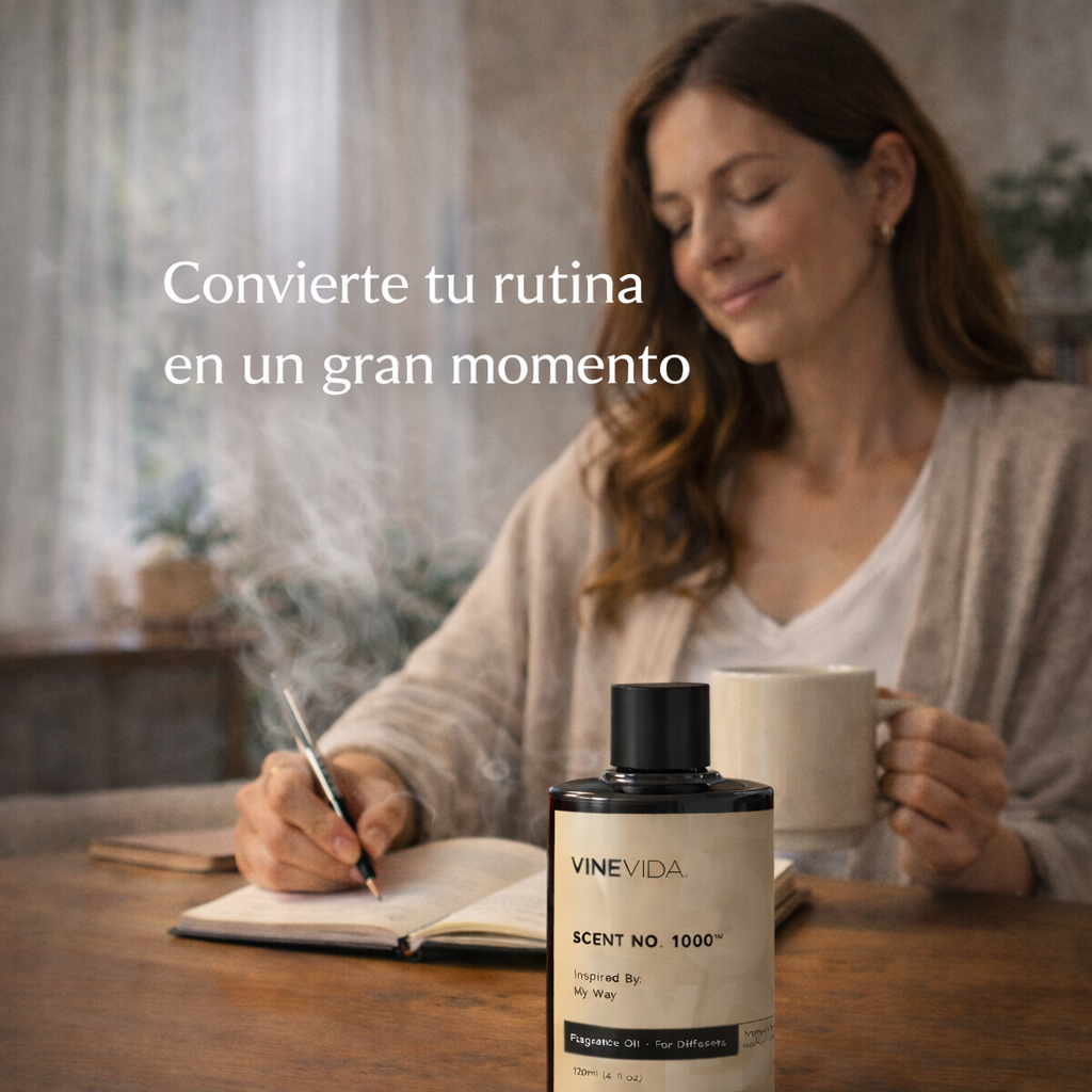Aceite Aromático 120 ML para Difusor Eléctrico Premium inspirado en My Way & The One Hotel