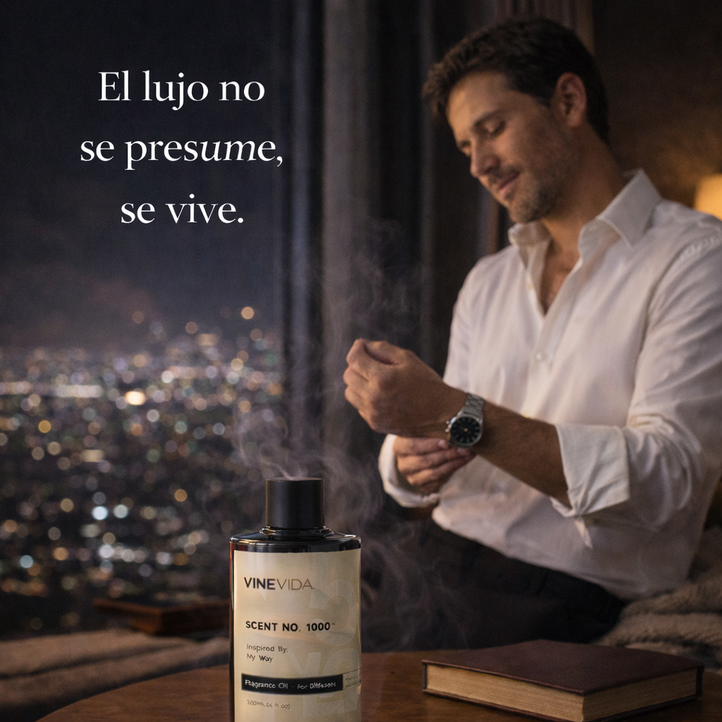 Aceite Aromático 120 ML para Difusor Eléctrico Premium inspirado en My Way & The One Hotel