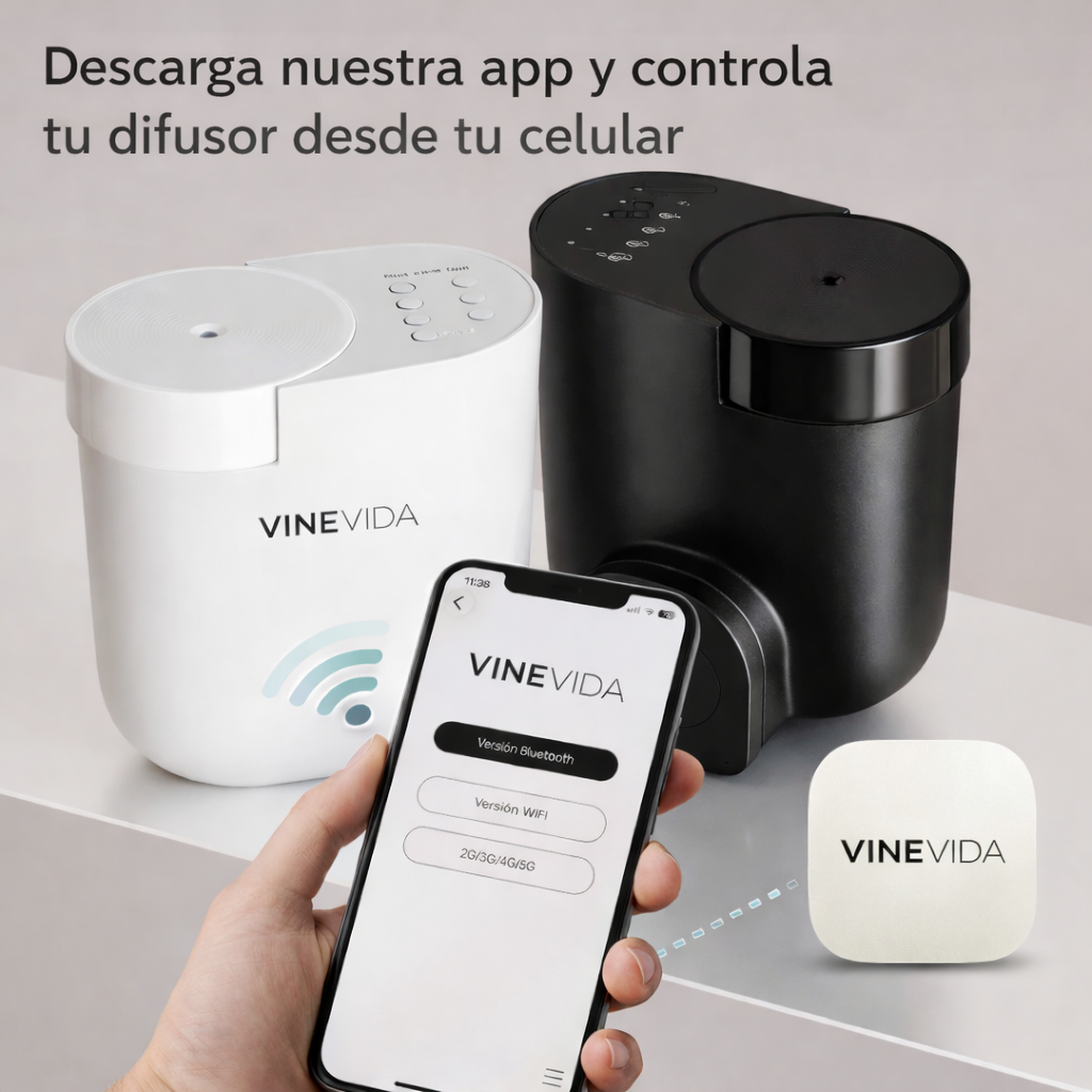 DIFUSOR DE AROMA ELÉCTRICO DE PARED PLUG IN NEGRO