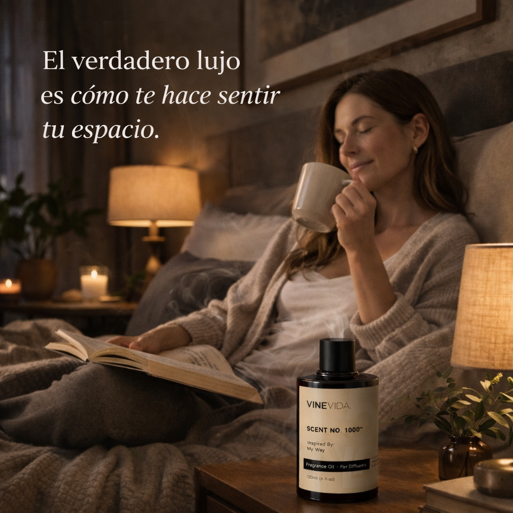 Aceite Aromático 120 ML para Difusor Eléctrico Premium inspirado en My Way & The One Hotel