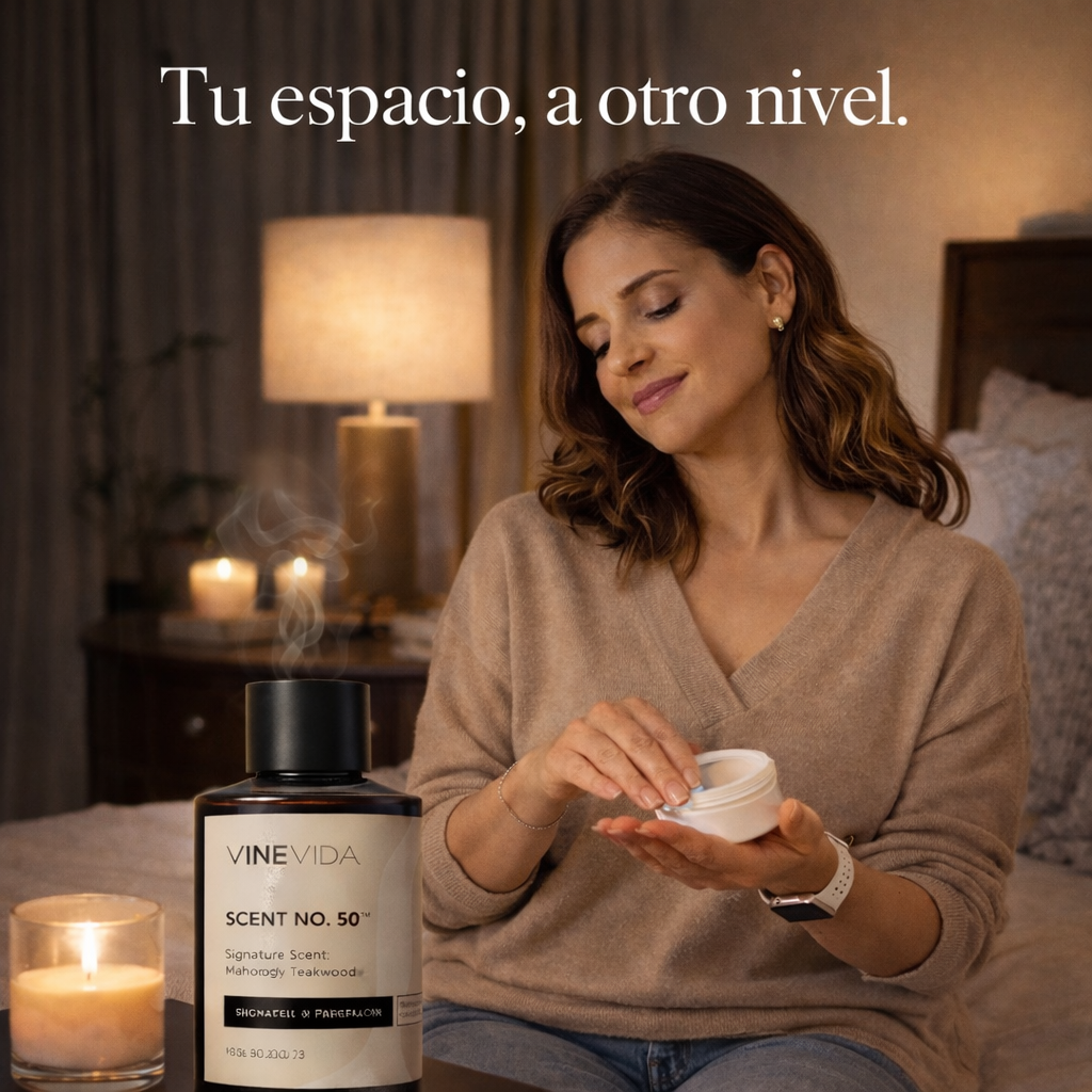 Aceite Aromático 120 ML para Difusor Eléctrico Premium Mahogany & Teak Wood