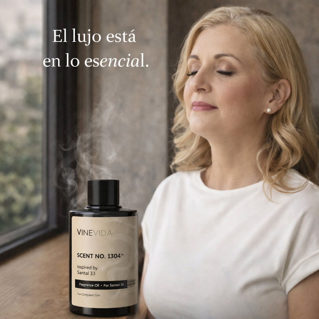 Aceite Aromático 120 ML para Difusor Eléctrico Premium inspirado en Santal 33