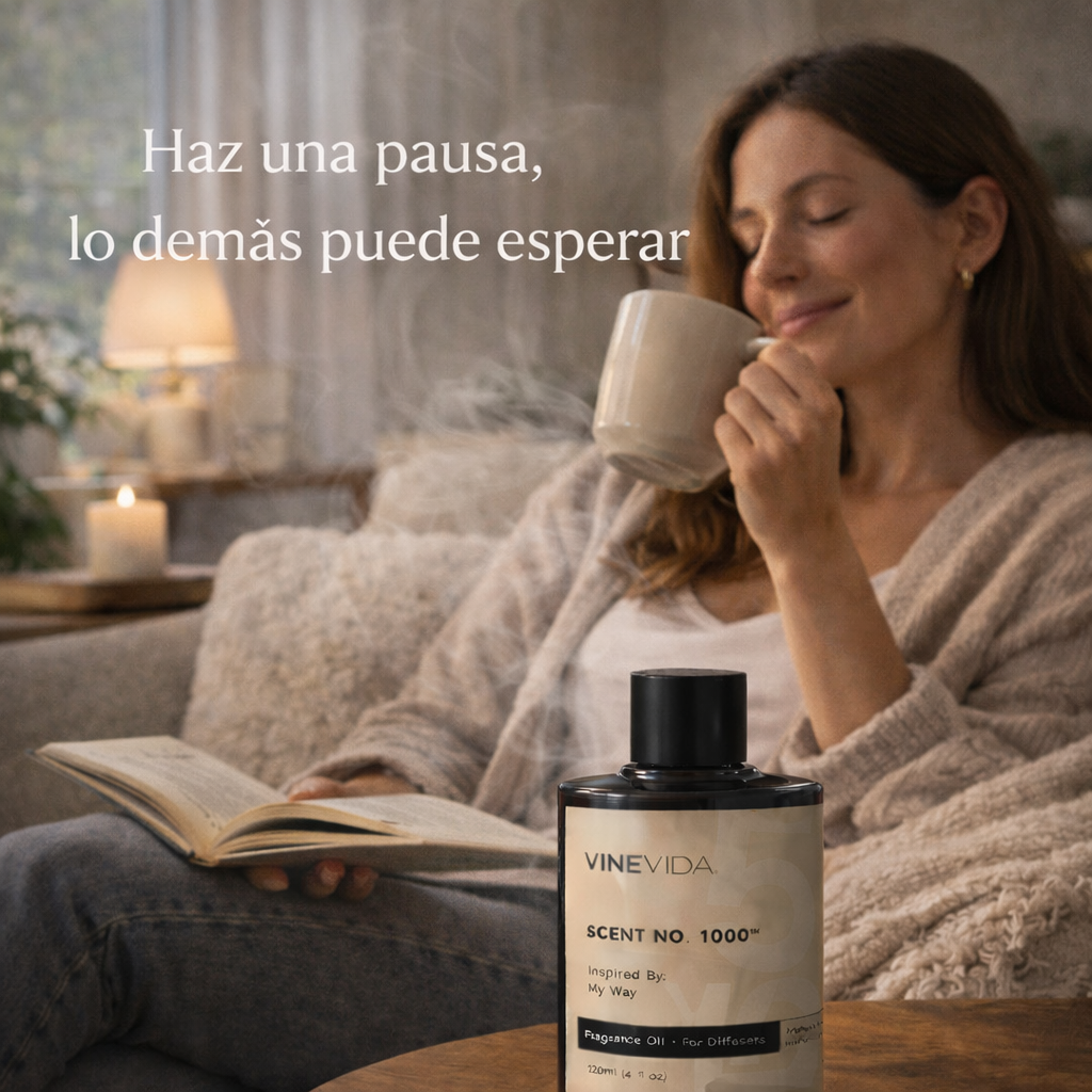Aceite Aromático 120 ML para Difusor Eléctrico Premium inspirado en My Way & The One Hotel