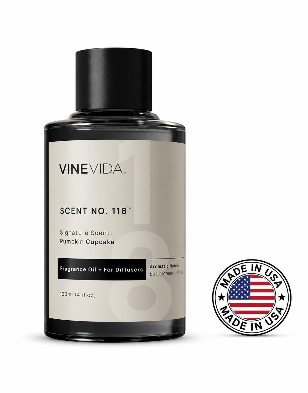 Aceite Aromático 120 ML para Difusor Eléctrico Premium Pumpkin Spice
