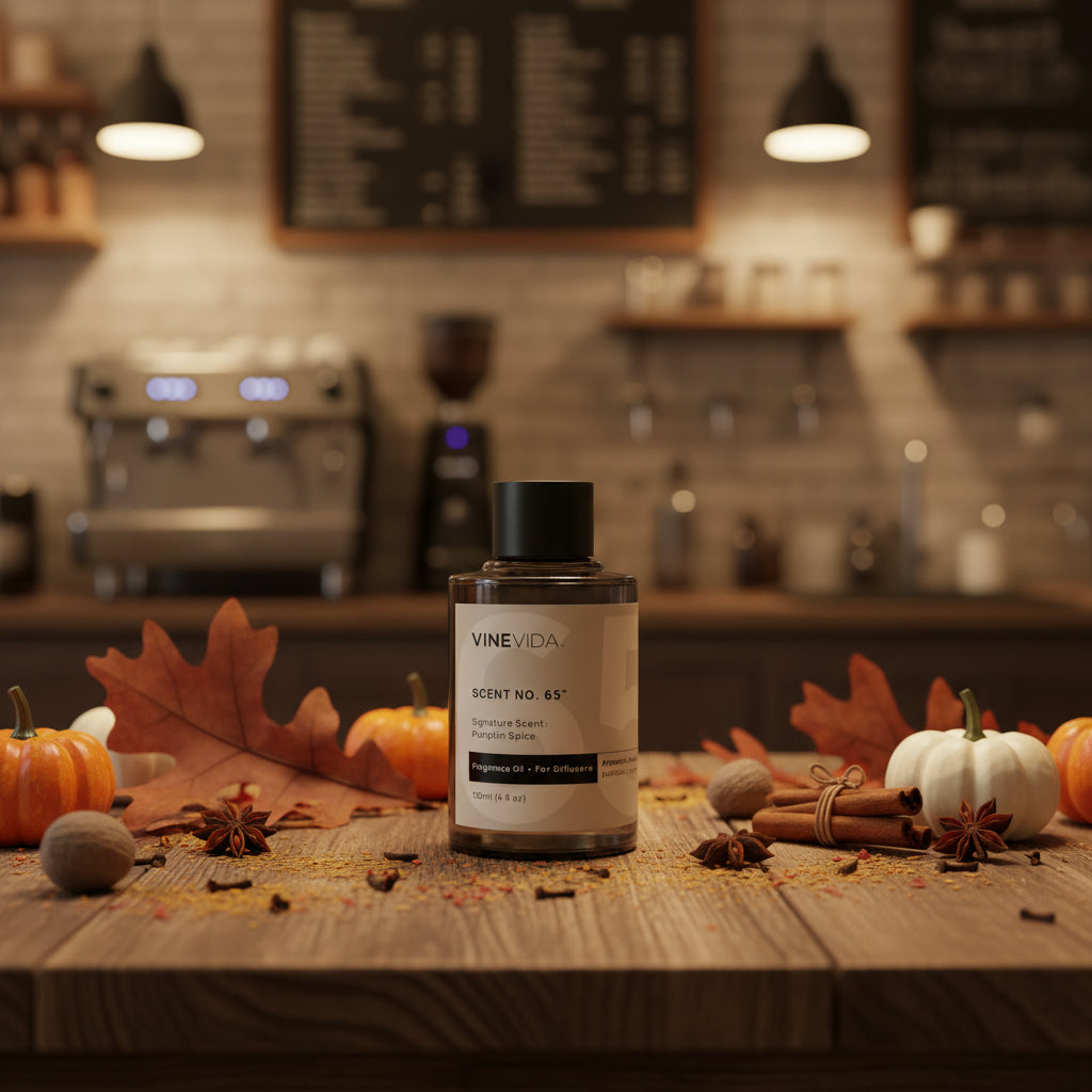 Aceite Aromático 120 ML para Difusor Eléctrico Premium Pumpkin Spice