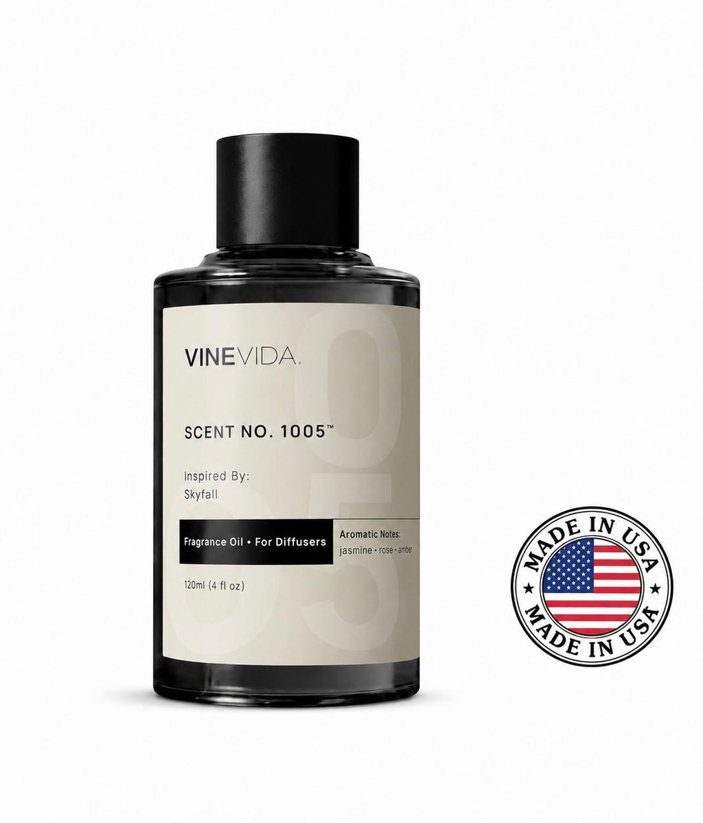 Aceite Aromático 120 ML para Difusor Eléctrico Premium Inspirado en Skyfall & Hotel Atlantis