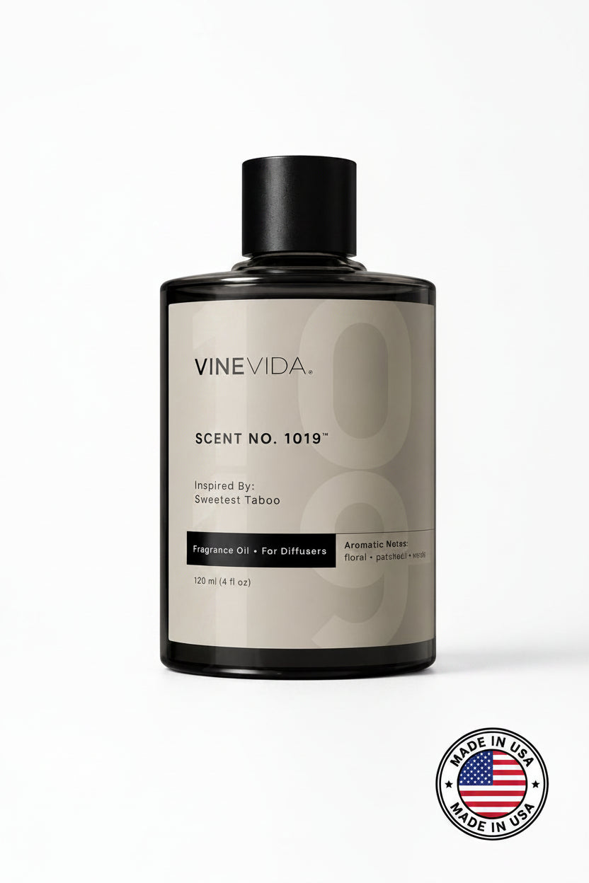 Aceite Aromático 120 ML para Difusor Eléctrico Premium Inspirado en Sweetest Taboo & Aria Hotel